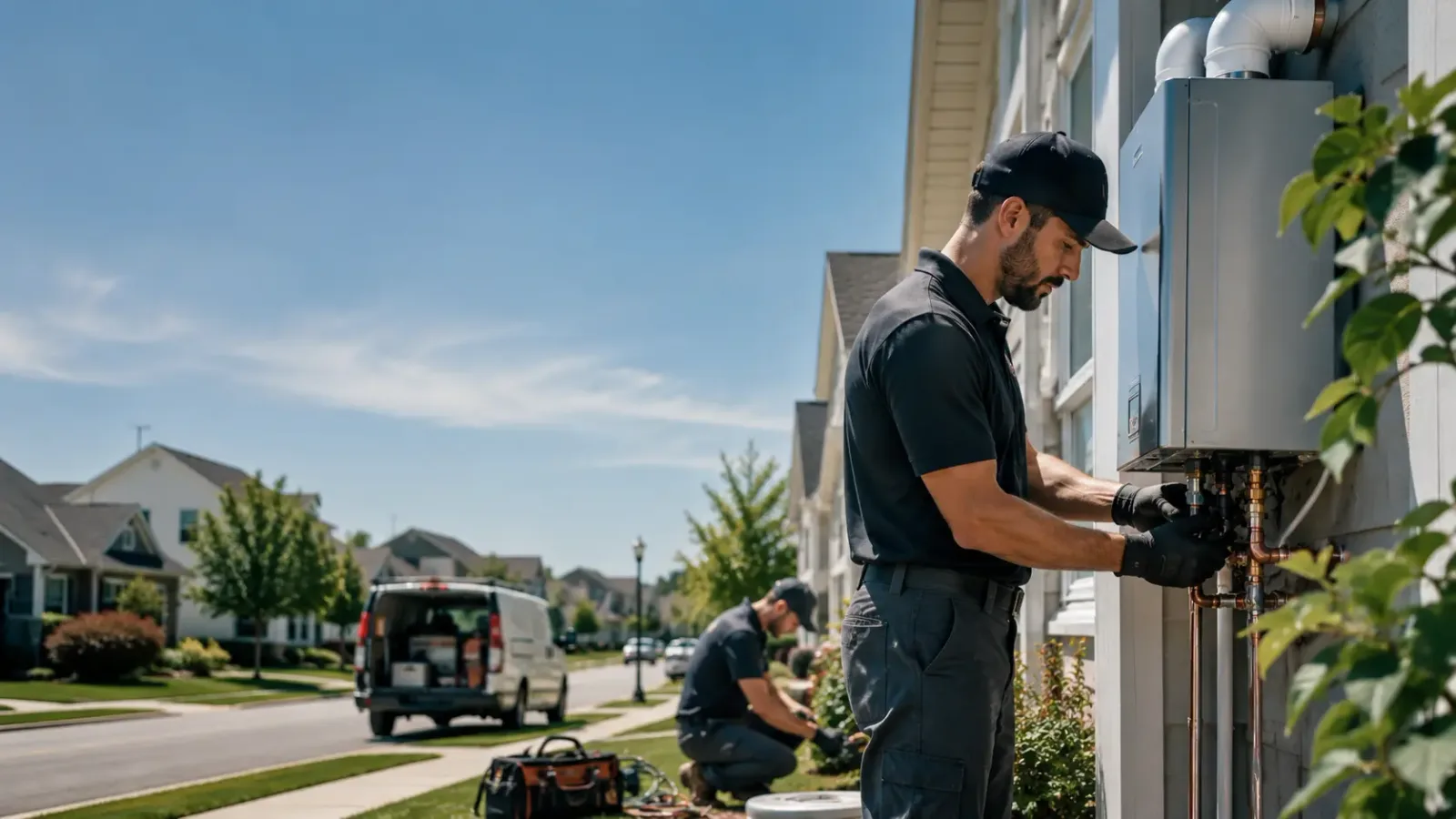 Tankless Water Heater Installation in Point, TX